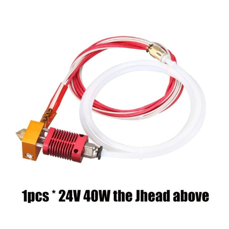 KIT montado Hotend 24V  com tubo PTFE bowden Quick Push-In - AIMSOAR - Image 2