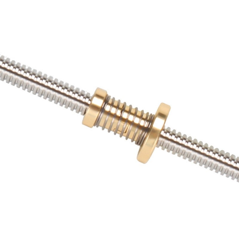 Porca T8 Anti-Backlash para Varões Trapezoidal T8 8mm Lead Passo 2mm (Lead Screw Flexible)  - AIMSOAR
