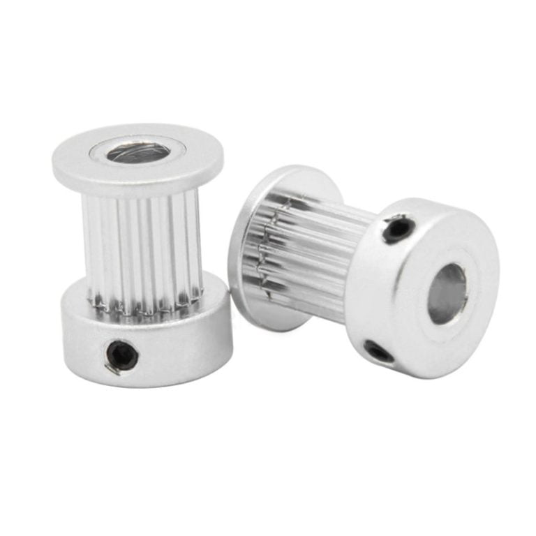 Polia para Correia 16 Dentes 10mm Correia 5mm Furo Alumínio ( GT2 timing belt pulley) - AIMSOAR