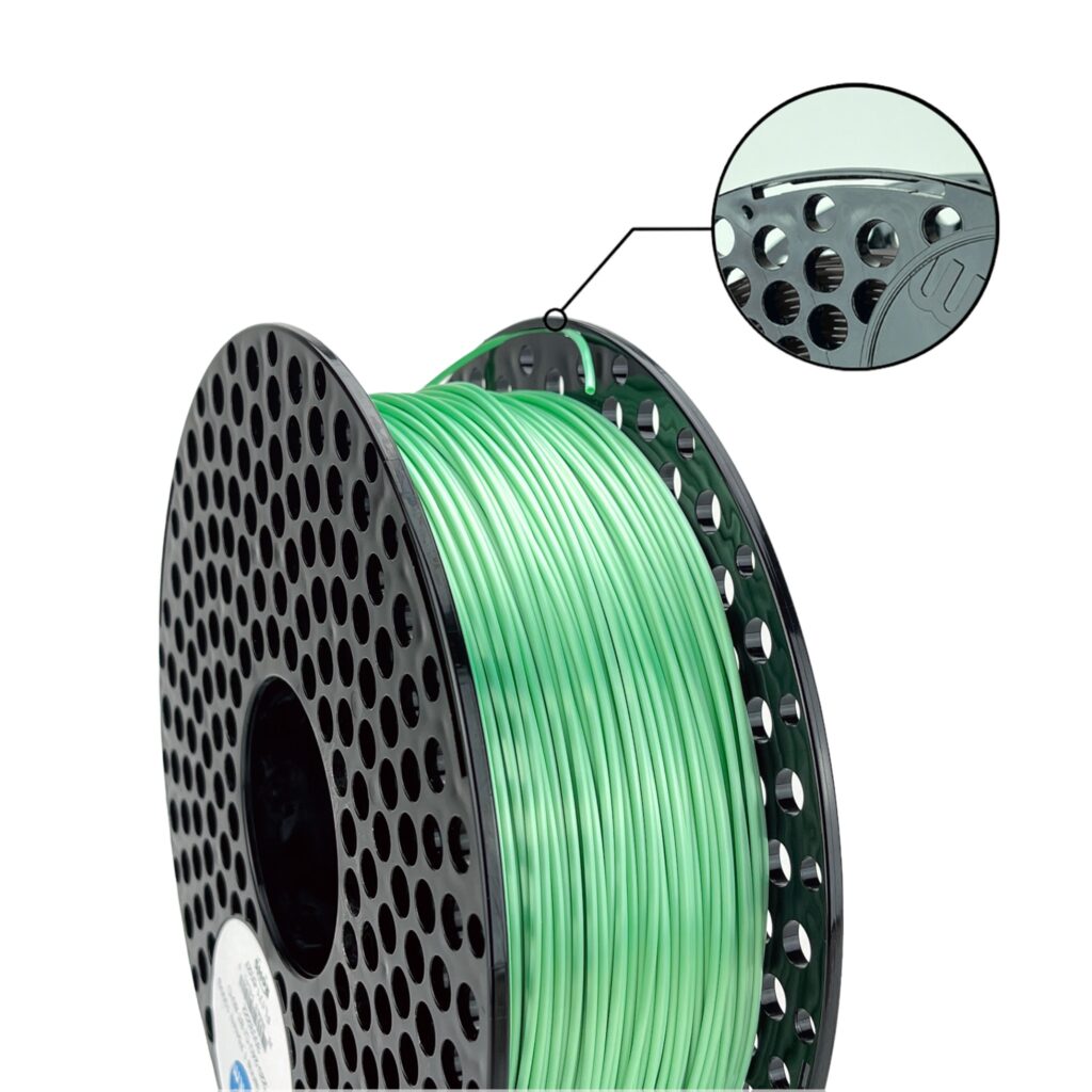 PLA 1kg Silk Aquamarine - Azurefilm - Image 3