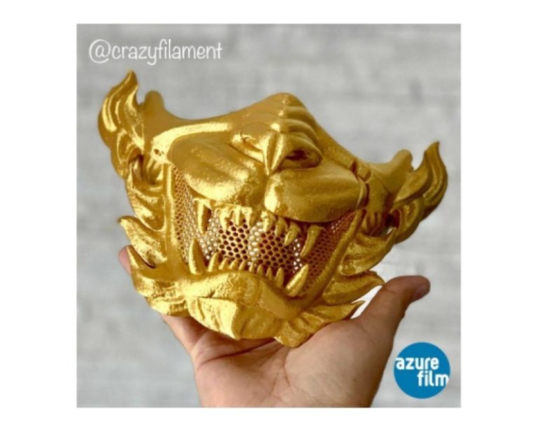 PLA 50g (Amostra) Silk Gold - Azurefilm - Image 9