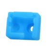 Isolamento de silicone Azul para Heat Block V6 Clone Alumínio 20X12X16 ( Heatblock bloco de aquecimento compatível com E3D V6 clone e não com o original ) - AIMSOAR