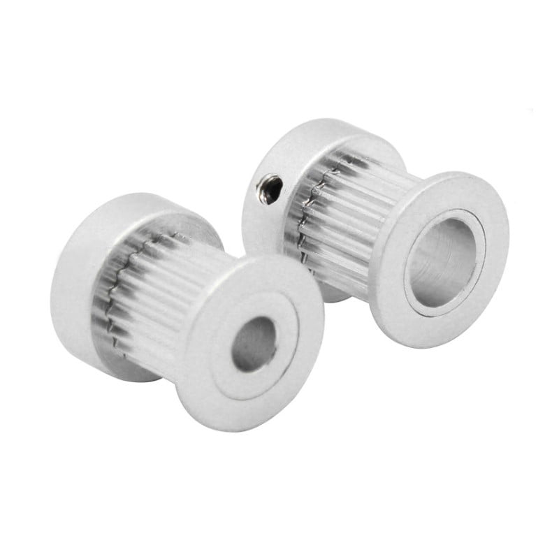 Polia para Correia 20 Dentes 10mm Correia 6.35mm Furo Alumínio ( GT2 timing belt pulley) - AIMSOAR - Image 2