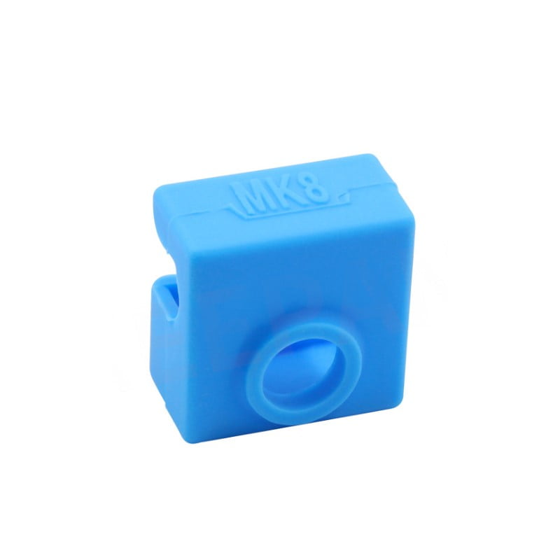 Isolamento de silicone preto para Heat Block Amarelo de Alumínio para CR10 Ender 20X20X10mm  ( Heatblock bloco de aquecimento  ) - AIMSOAR - Image 3