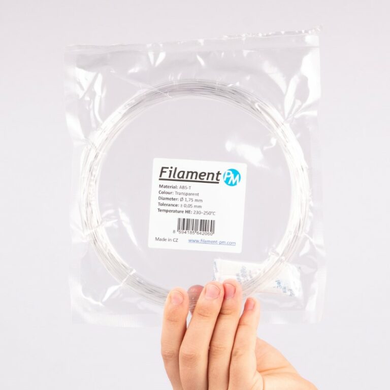 ABS-T 10m (Amostra) TRANSPARENT - Filament PM