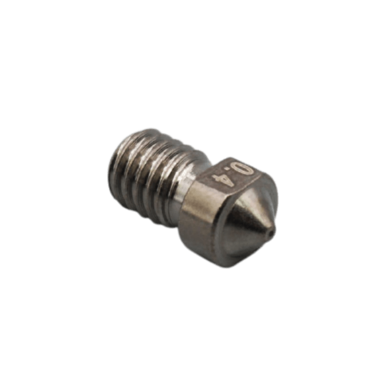 0.4mm Aço Endurecido Hardened Steel Nozzle V6 (compatível com E3D ) - AIMSOAR