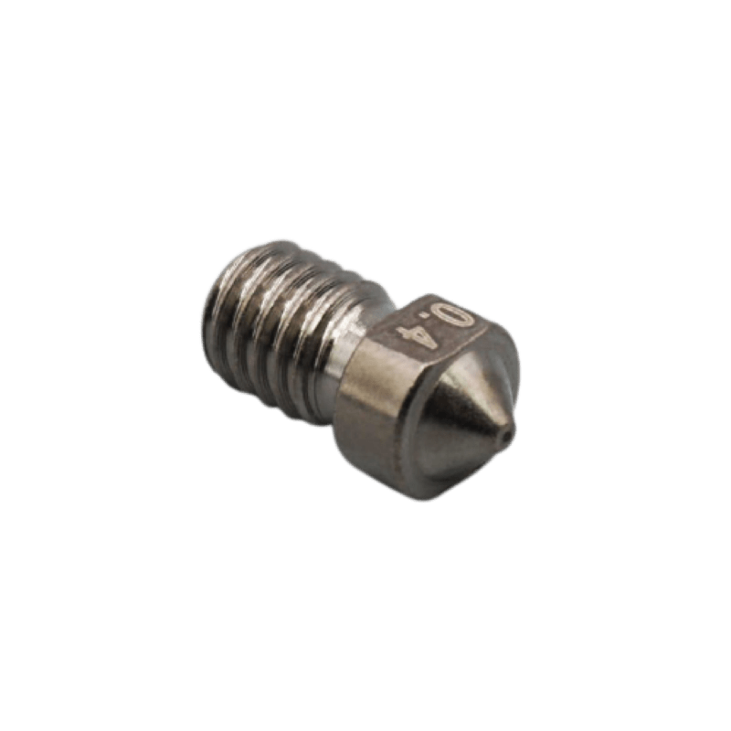 0.4mm Aço Endurecido Hardened Steel Nozzle V6 (compatível com E3D ) - AIMSOAR