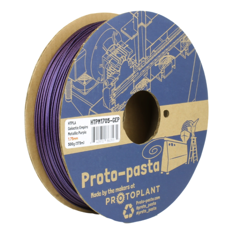 HTPLA Galactic Empire Metallic Purple ( Community Inspired ) 50g ( Amostra ) - ProtoPasta - Image 3