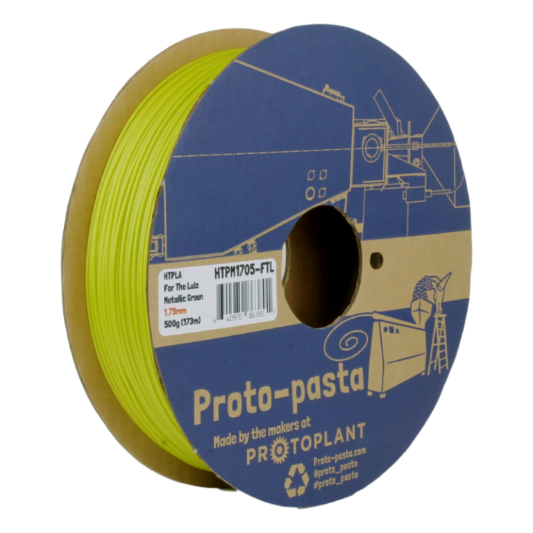 HTPLA For the Lulz Metallic Green ( Community Inspired ) 500g - ProtoPasta - Image 3