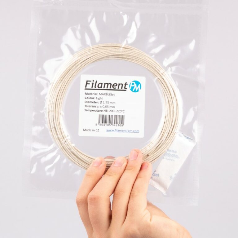 PLA 10m (Amostra) MarbleJet Light ( mármore ) - Filament PM