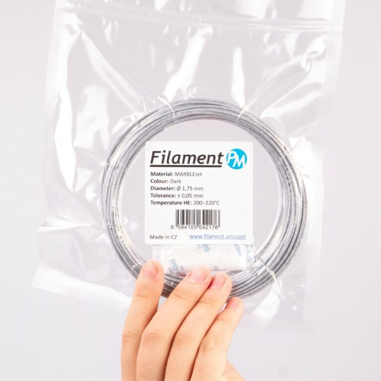 PLA 10m (Amostra) MarbleJet Dark ( mármore ) - Filament PM