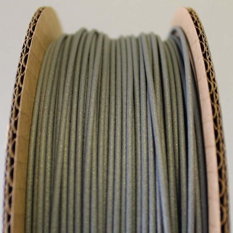 HTPLA Gray ( Matte Fiber ) 50g ( Amostra ) - ProtoPasta - Image 2