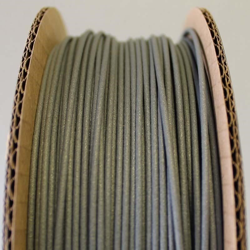 HTPLA Gray ( Matte Fiber ) 50g ( Amostra ) - ProtoPasta - Image 2