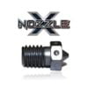 0.6mm Nozzle X V6 Original M6×1×7.5×12.5 1.75mm Aço Endurecido Hardened Steel ( e3d genuíno compatível com MK2.5S, MK3S, MK2/S, MINI) - E3D