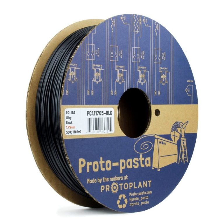 High Temperature Polycarbonate-ABS Alloy PC ABS 50g ( Amostra ) - ProtoPasta - Image 3