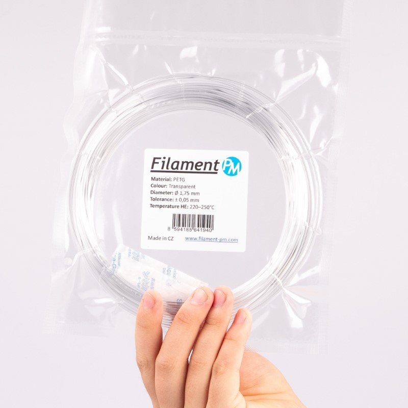 PETG 10m (Amostra) Transparent - Filament PM