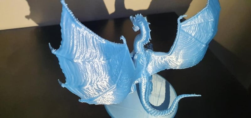 PLA 1kg Silk Sky Blue - Azurefilm - Image 7