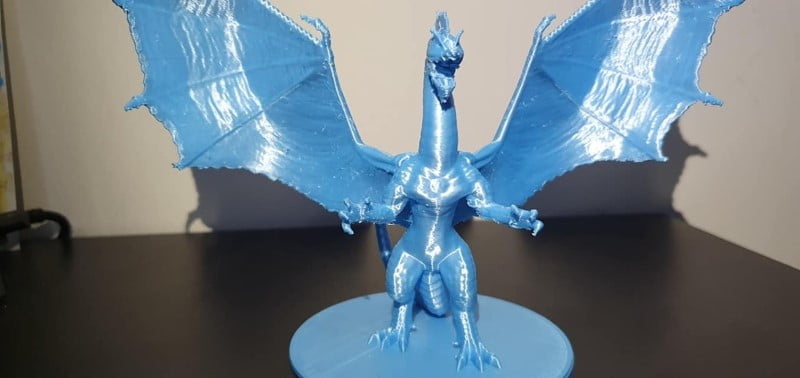 PLA 1kg Silk Sky Blue - Azurefilm - Image 9