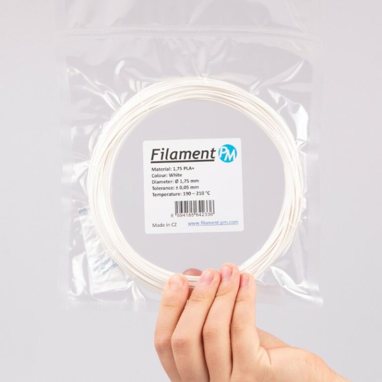 PLA+ PASTEL EDITION 10m (Amostra) White - Filament PM