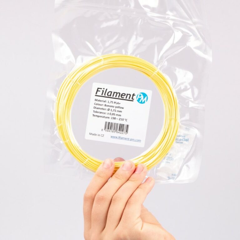 PLA+ PASTEL EDITION 10m (Amostra) Banana Yellow  - Filament PM