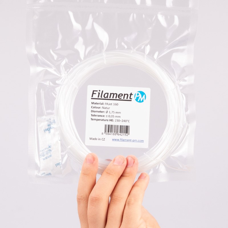 Nylon 10m (Amostra) PAJet 160 Natur - Filament PM