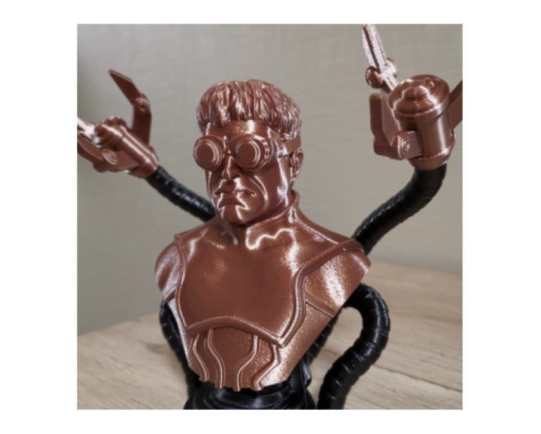 PLA 50g (Amostra) Silk Dark Copper - Azurefilm - Image 5