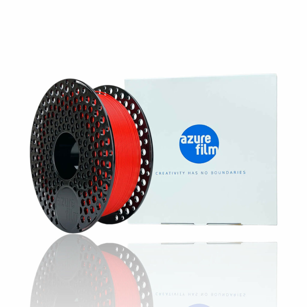ABS+ Plus 1kg Red - Azurefilm - Image 2