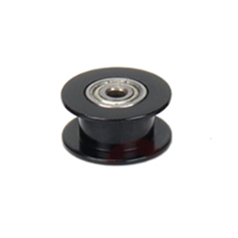 Polia para alinhamento Correia GT2 20 sem Dentes Rolamento 3mm Furo Alumínio Preto ( GT2 timing belt pulley) - AIMSOAR