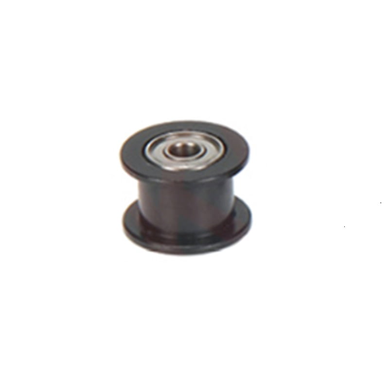 Polia para alinhamento Correia GT2 16 sem Dentes Rolamento 3mm Furo Alumínio Preto ( GT2 timing belt pulley) - AIMSOAR