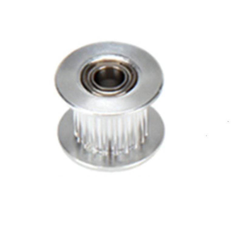 Polia para alinhamento Correia GT2 20 Dentes 10mm Correia Rolamento 5mm Furo Alumínio ( GT2 timing belt pulley ) - AIMSOAR
