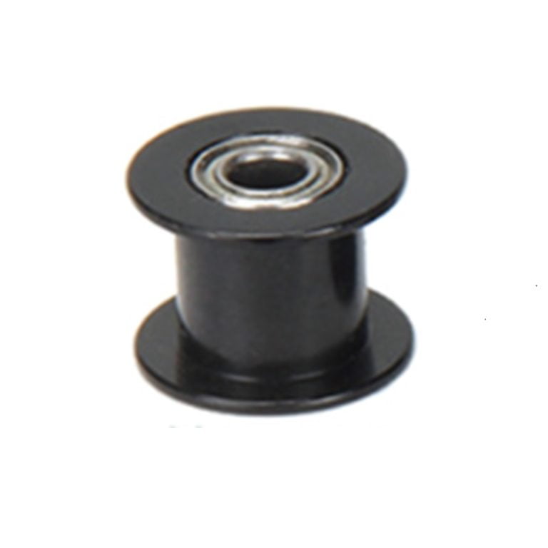 Polia para alinhamento Correia GT2 20 sem Dentes 10mm Correia Rolamento 5mm Furo Alumínio Preto ( GT2 timing belt pulley) - AIMSOAR