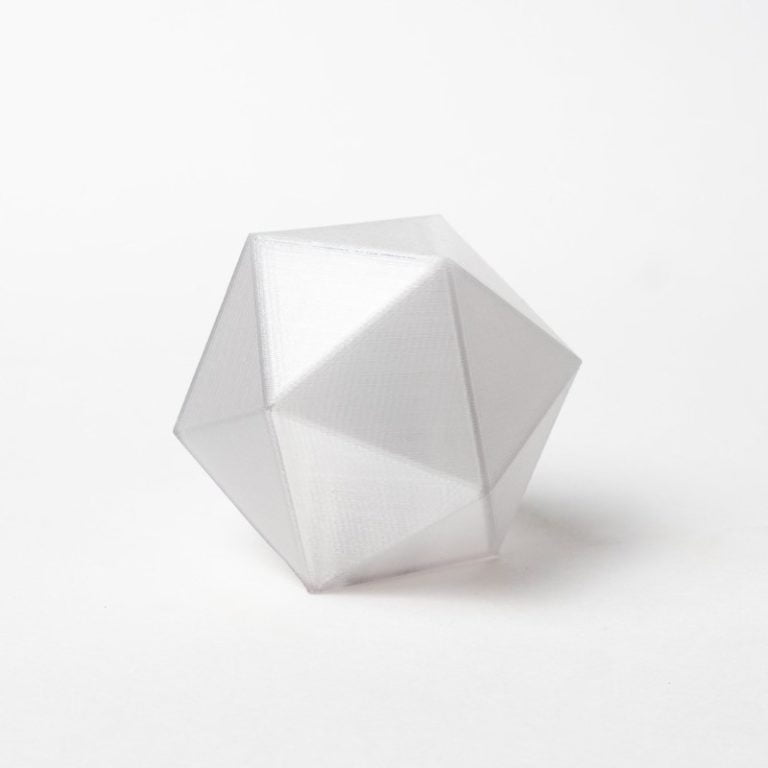 PETG Back-to-basics Clear 100% Post-industrial Recycled 1kg - ProtoPasta