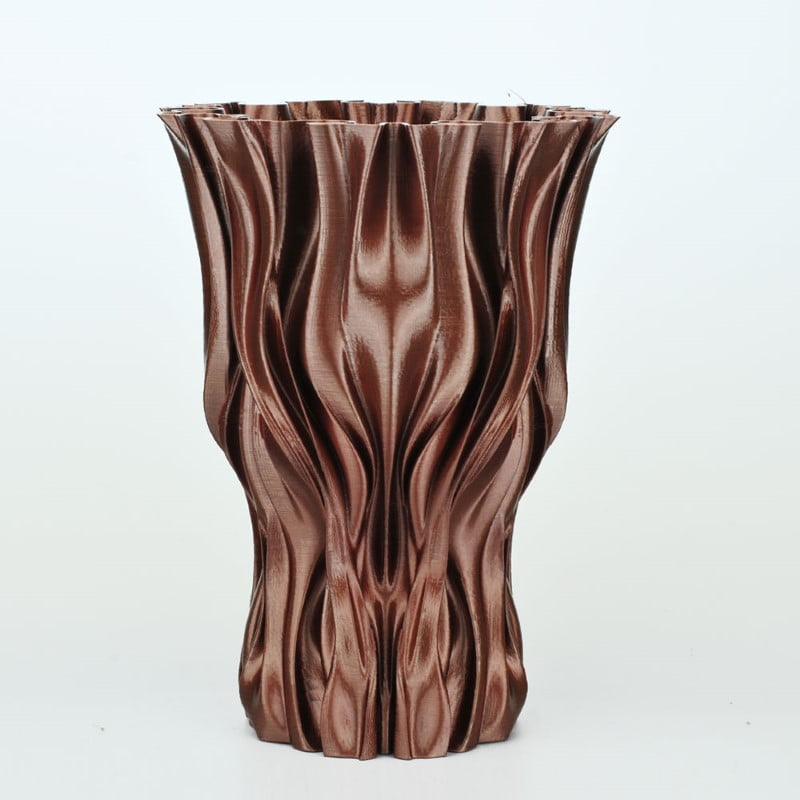 PLA 50g (Amostra) Silk Dark Copper - Azurefilm - Image 4