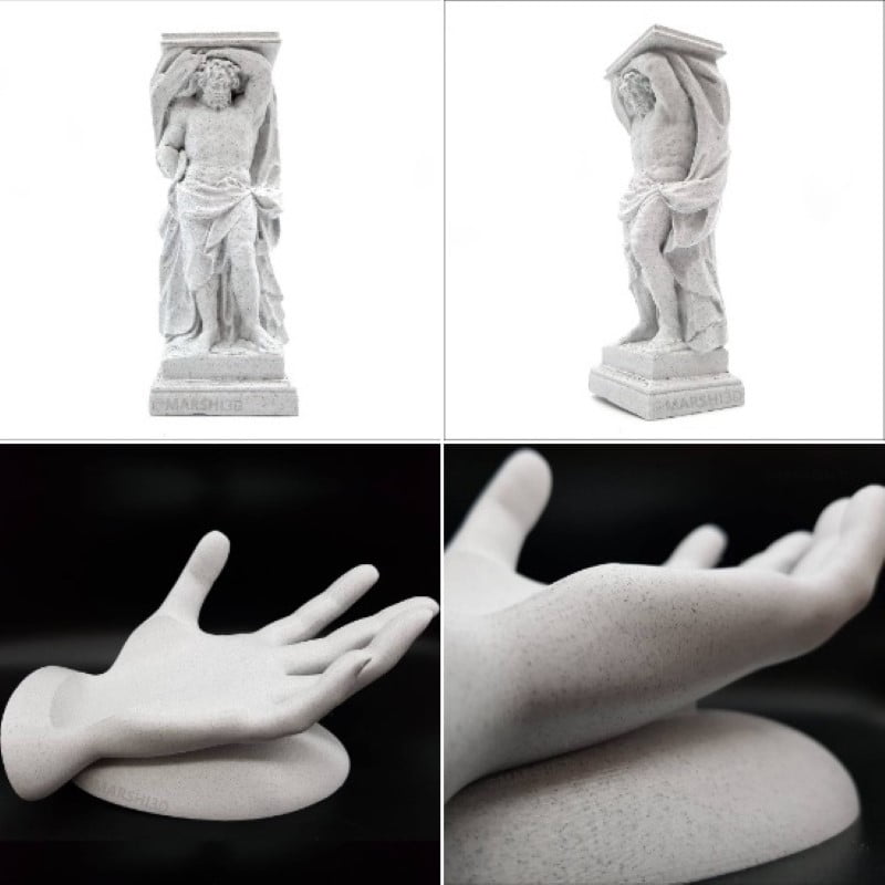 PLA 10m (AMOSTRA) Marble ( Mármore, Granito ) - Azurefilm - Image 5
