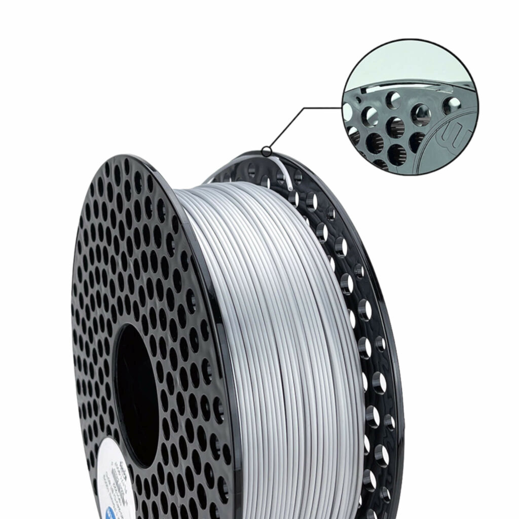 PLA 1kg Silk Silver - Azurefilm - Image 3