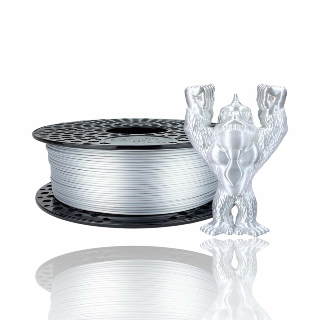 PLA 1kg Silk Silver - Azurefilm