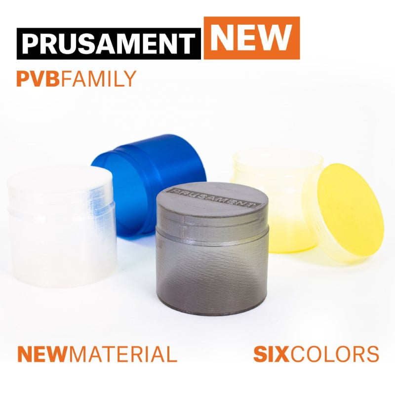 PVB 500g Prusament Natural Transparent - Prusa Original - Image 9