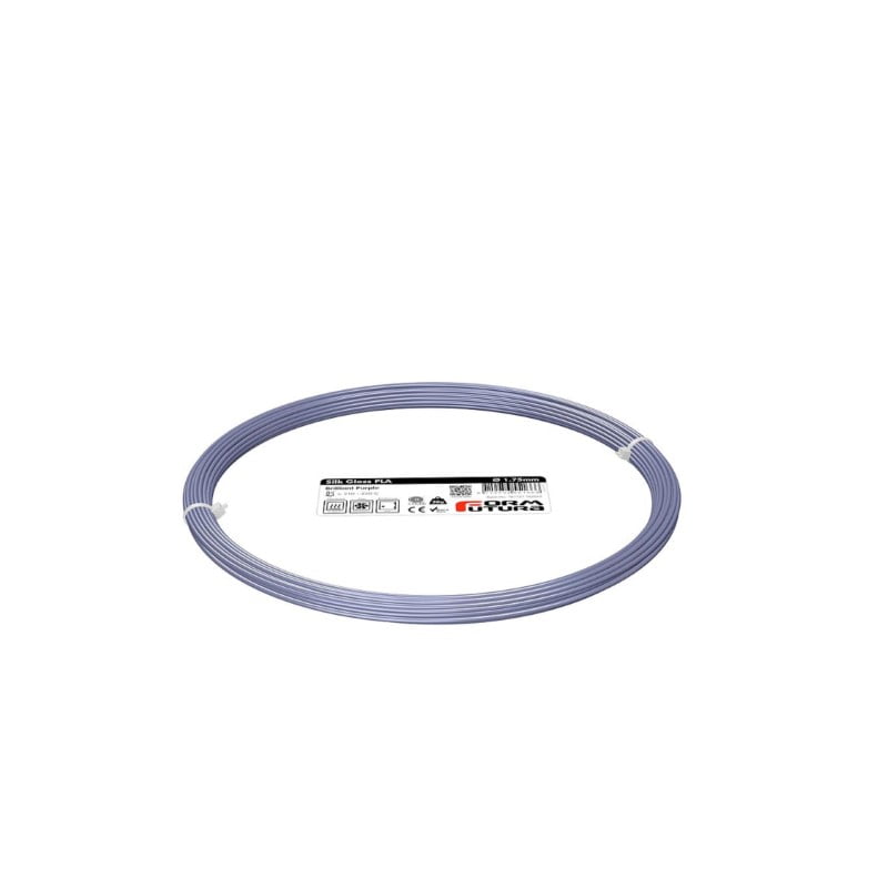 PLA Silk Gloss 50g (Amostra) Brilliant Purple - FORMFUTURA