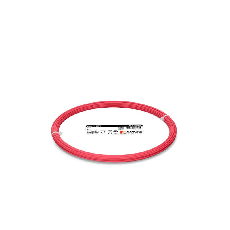 HIPS EasyFil 50g (Amostra) Red - FORMFUTURA