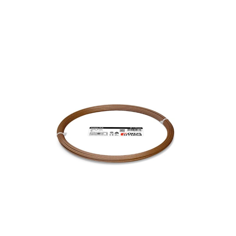 PLA Galaxy 50g (Amostra) Jupiter Brown ( Glitter ) - FORMFUTURA