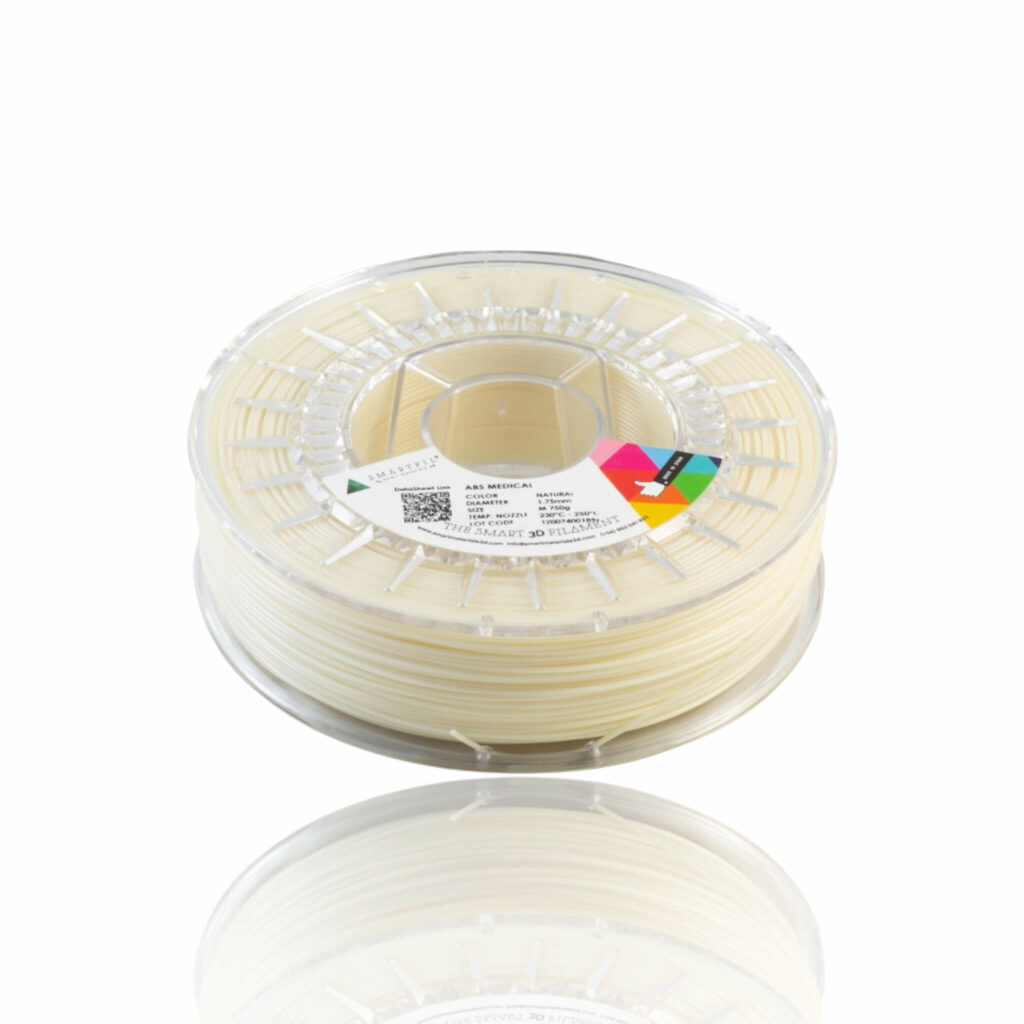 ABS evolt portugal espana filament 3d print impressão 3D filamentos smart materials 3d medical