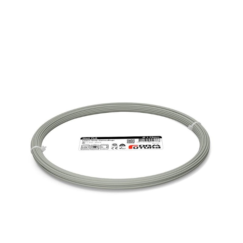 PLA Matt 50g (Amostra) Urban Grey Camouflage - FORMFUTURA