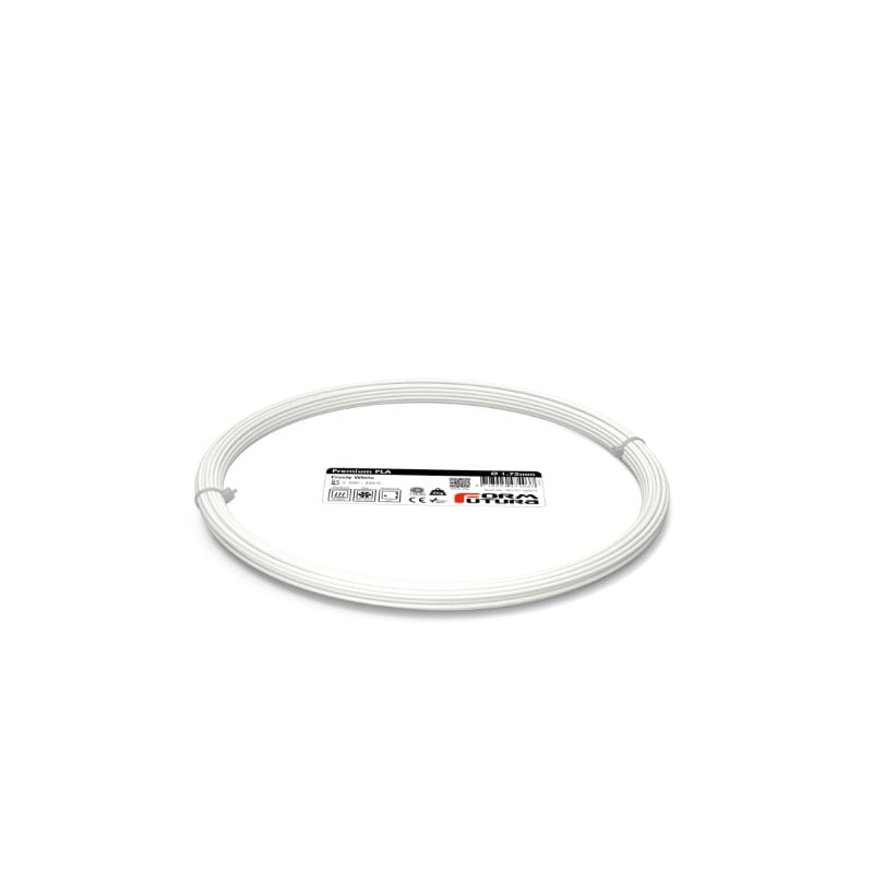 PLA Premium 50g (Amostra) Frosty White - FORMFUTURA