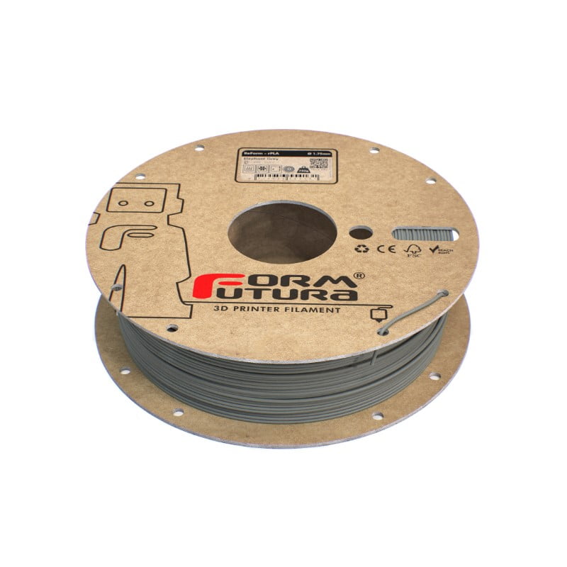 PLA ReForm rPLA 750g Elephant Grey (Reciclado) - FORMFUTURA
