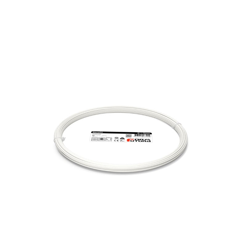 PLA StoneFil 50g (Amostra) Concrete ( Filamento Pedra Cimento ) - FORMFUTURA