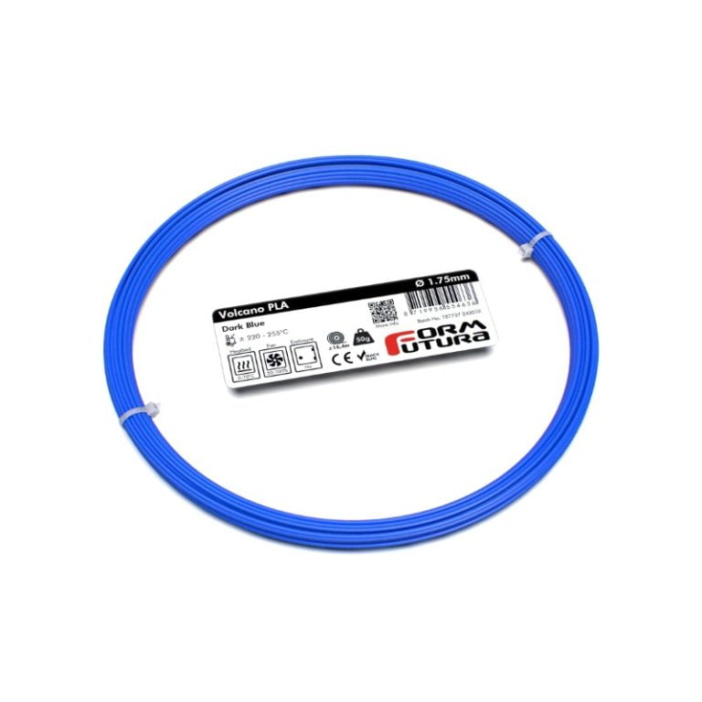 PLA Volcano 50g (Amostra) Dark Blue - FORMFUTURA