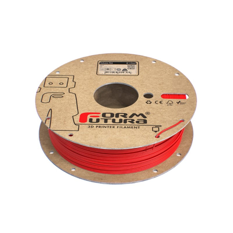 PLA Volcano 750g Red - FORMFUTURA