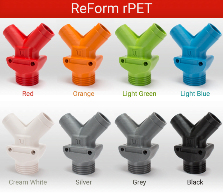 PETG ReForm rPET 50g (Amostra) Cream White (Reciclado) - FORMFUTURA - Image 2