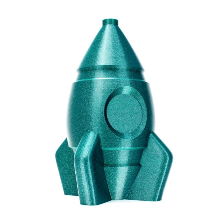 PLA Galaxy 50g (Amostra) Emerald Green ( Glitter ) - FORMFUTURA - Image 2