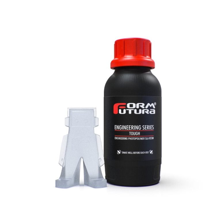 500ml Engineering Series Tough Resina Impressão 3D SLA UV (385 - 420nm) Transparente Clear - FORMFUTURA